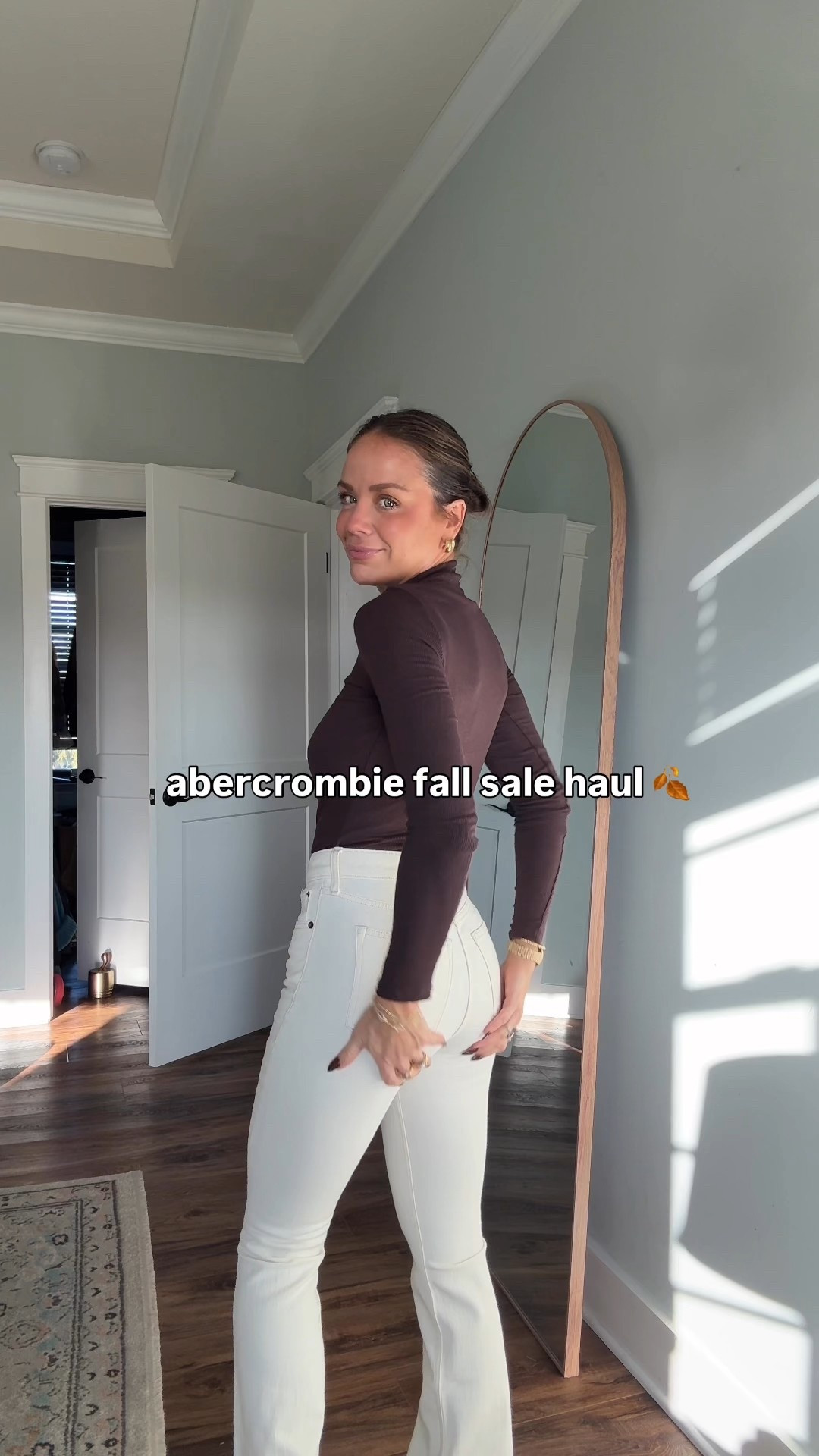 Abercrombie in app sale! Use code NEWFORYOU. I’m in 25 curve love jeans & pants. Small sweater, XS top & coats. S blazer.

#LTKFindsUnder100 #LTKFindsUnder50 #LTKSaleAlert