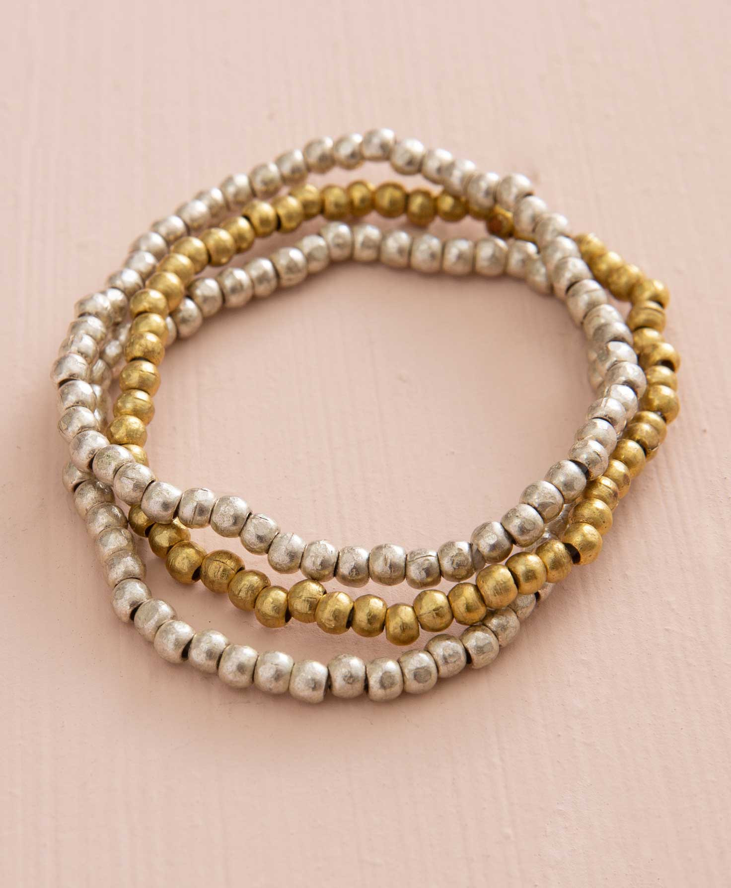 Artillery Pearl Bracelets, Set of 3 | Noonday Collection