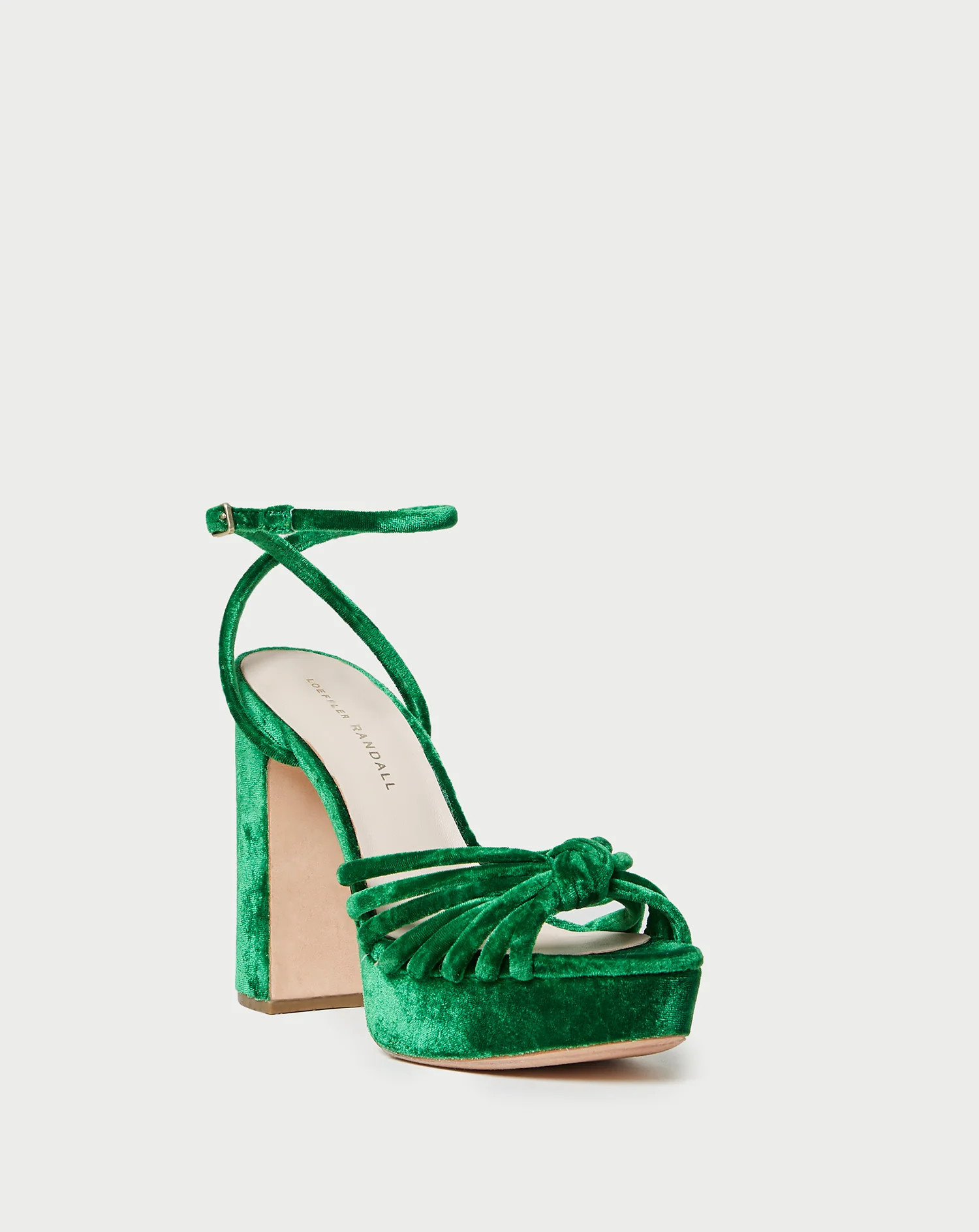 Rivka Blush Knot Platform Sandal | Loeffler Randall