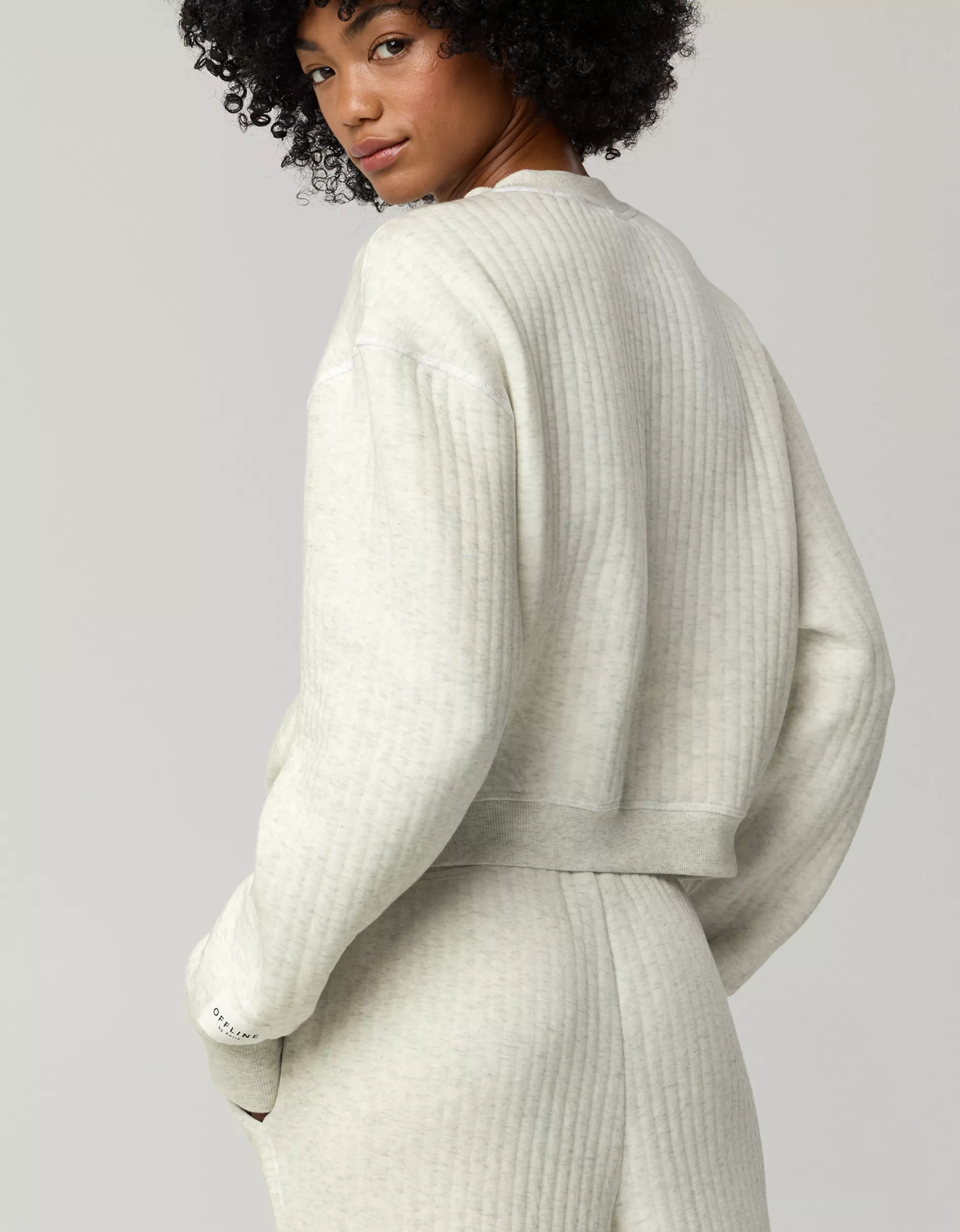 OFFLINE By Aerie Coffee Run Crewneck | Aerie