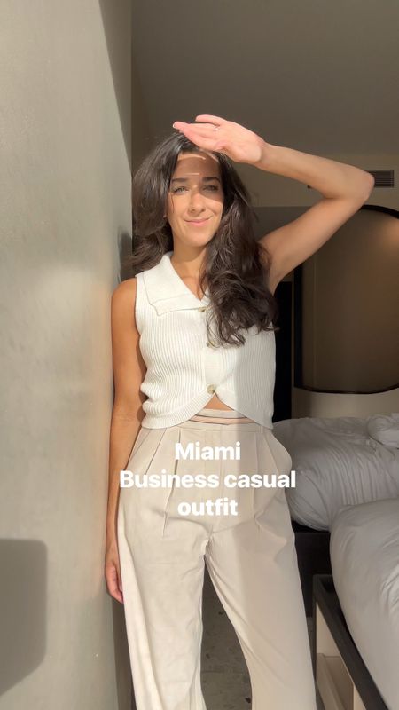 Miami business casual work outfit 

#LTKworkwear #LTKfindsunder100 #LTKfindsunder50