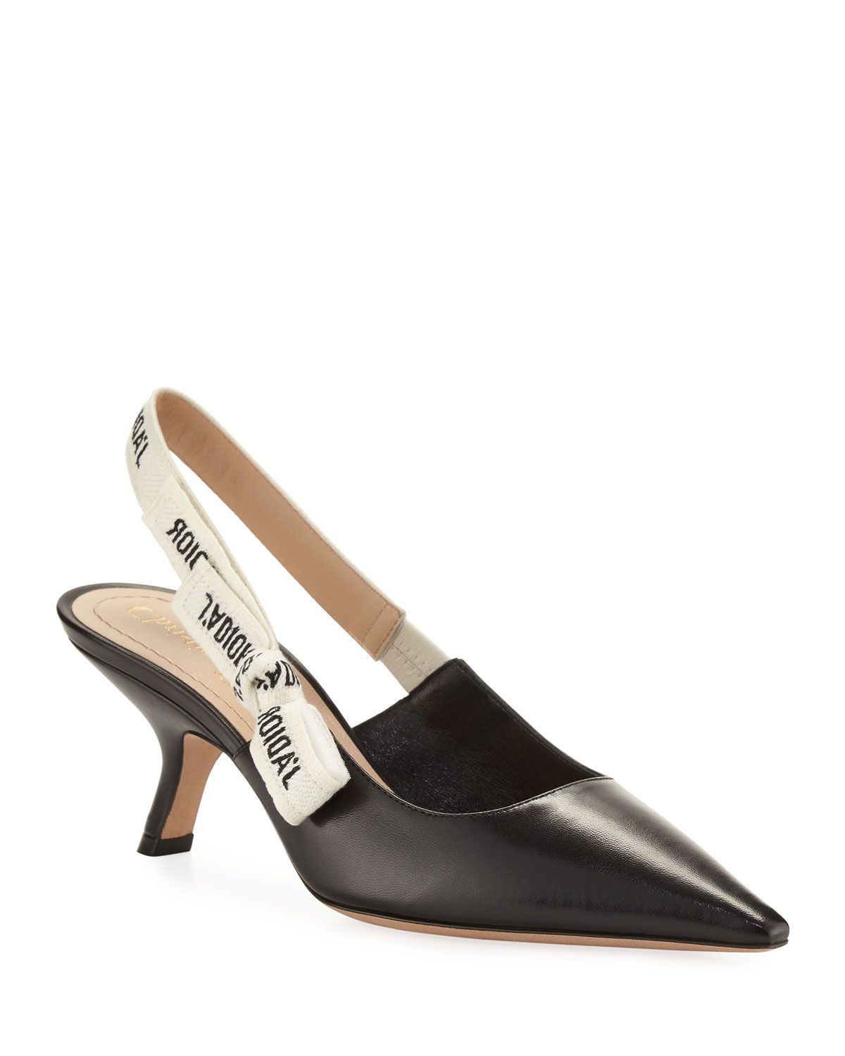 J'Adior Leather Slingback | Bergdorf Goodman