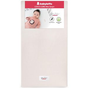 Babyletto Coco Core Mini Mattress with Smart Cover | Homesquare