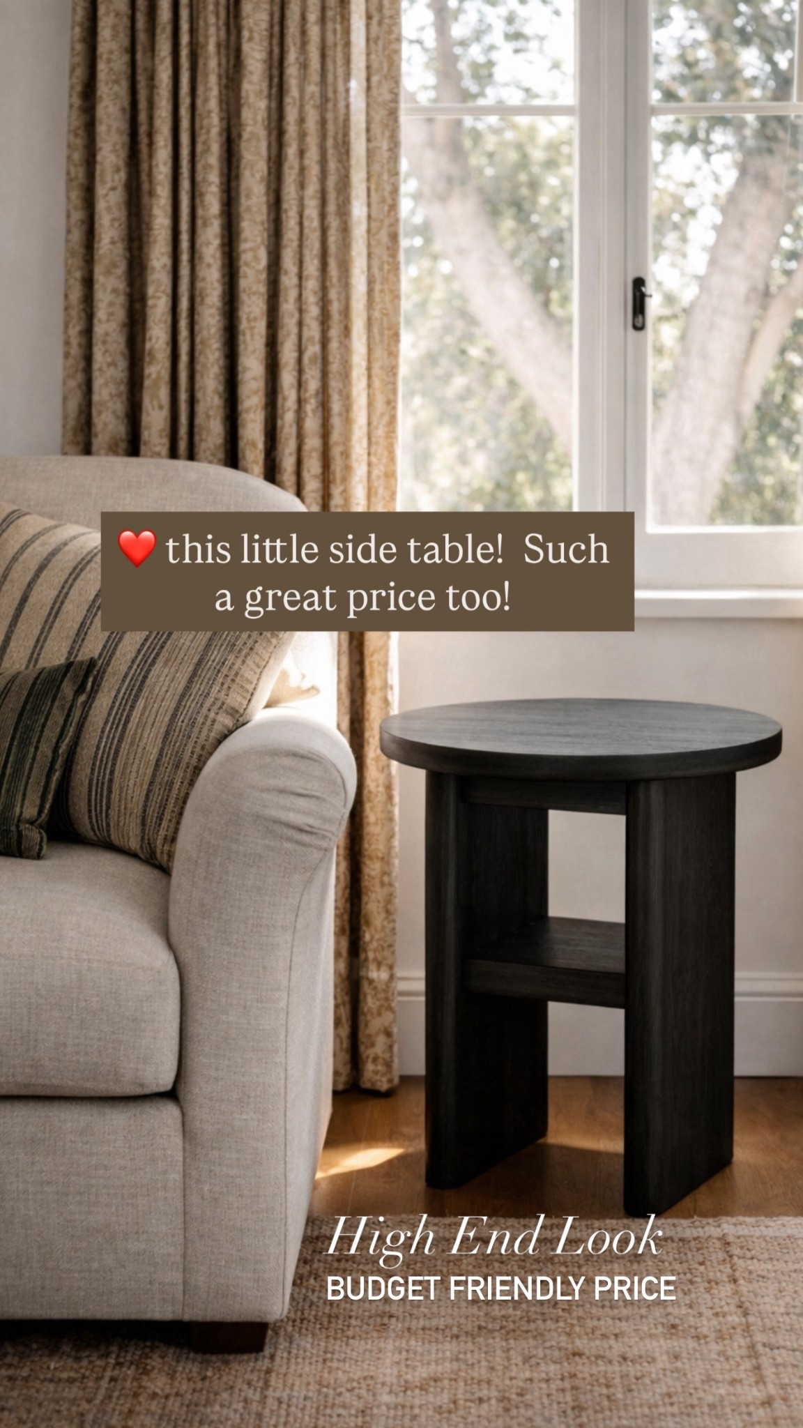 ❤️ This little side table is SUCH a great price!
The perfect high-end look for less—clean lines, modern silhouette, and a rich wood finish that instantly elevates a living room or bedroom. I love it as a sofa side table, accent table, or even a nightstand alternative. Stylish, sturdy, and totally budget-friendly.

✨ If you’re decorating on a budget but still want that designer vibe, this one is
budget friendly, side table, modern side table, round side table, living room accent table, affordable furniture, high end look for less, neutral home decor, small space furniture, end table under budget, designer look furniture

👉 Linked here for easy shopping!


#LTKSaleAlert #LTKHome