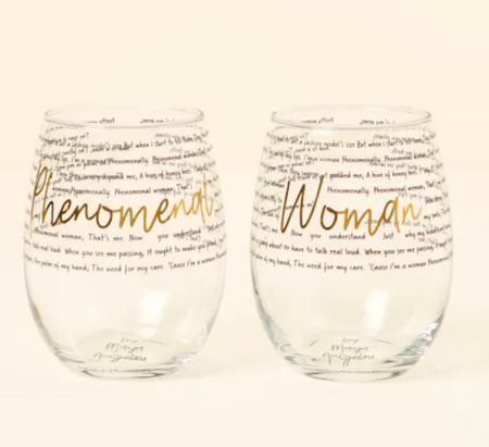 Gift her the best set of wine glass reminding her that you certainly knows she’s a phenomenal woman. Or you can be like me and just order it for yourself cause self love ❤️

#LTKunder50 #LTKGiftGuide #LTKfamily