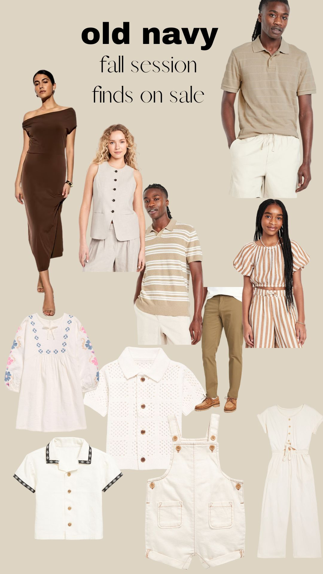 Found these on sale pieces at #OLDNAVY that I had to share, as they'd be perfect for fall photoshoots! Love playing with textures. 

 #LTKStyleTip