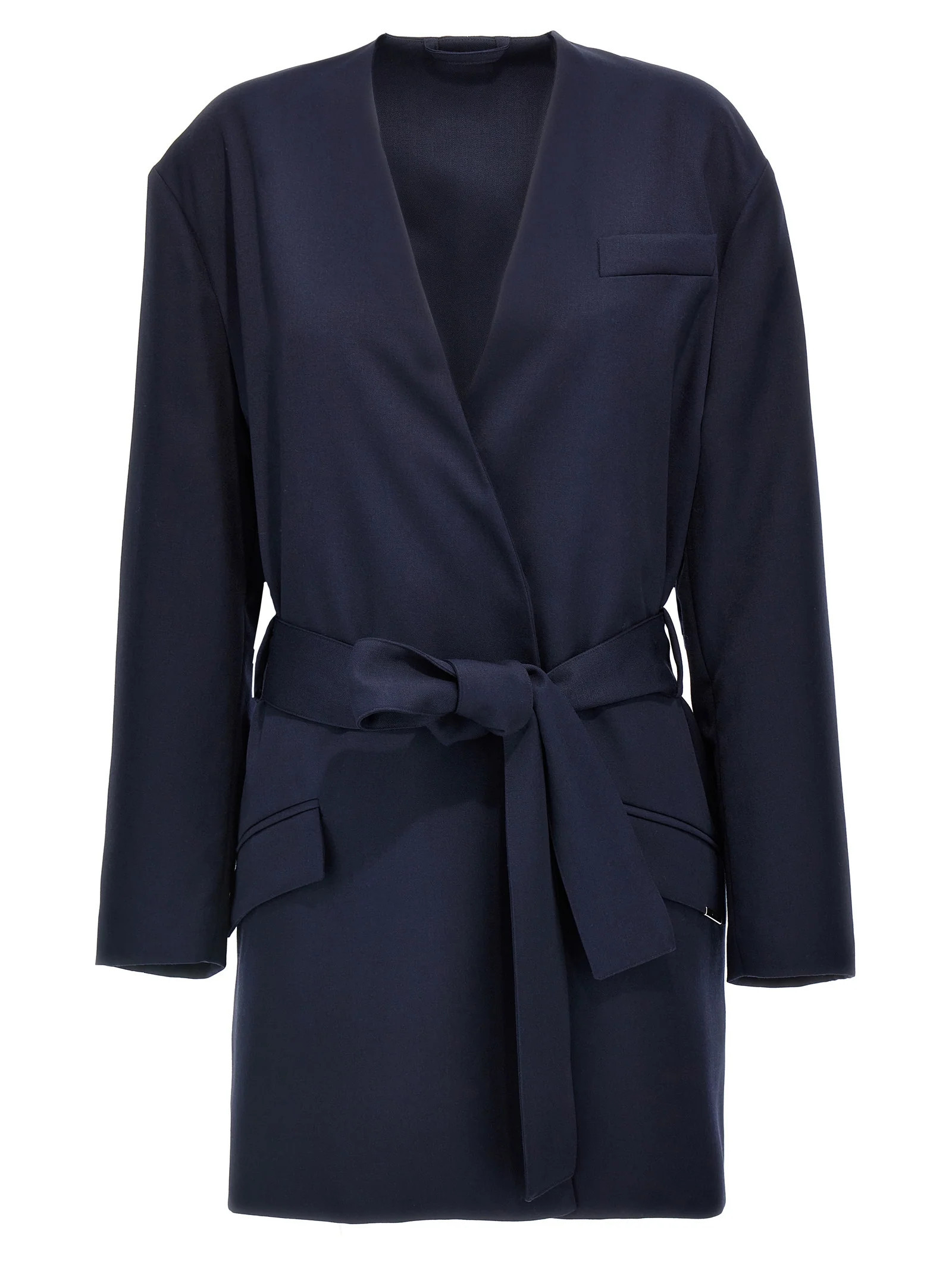 The Attico-Long Trench E Impermeabili Blu-Donna | Wanan Luxury (ES)