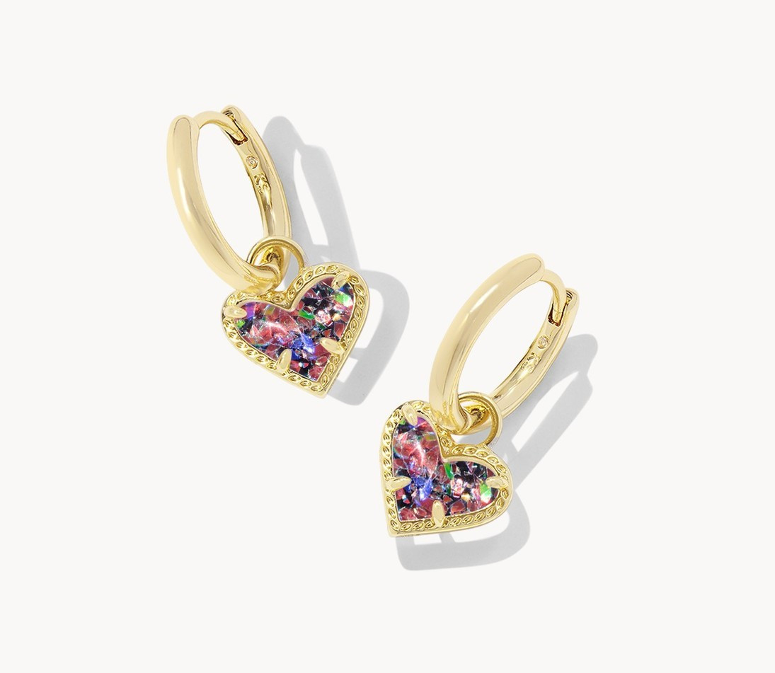 Ari Heart Huggie Earrings | Kendra Scott