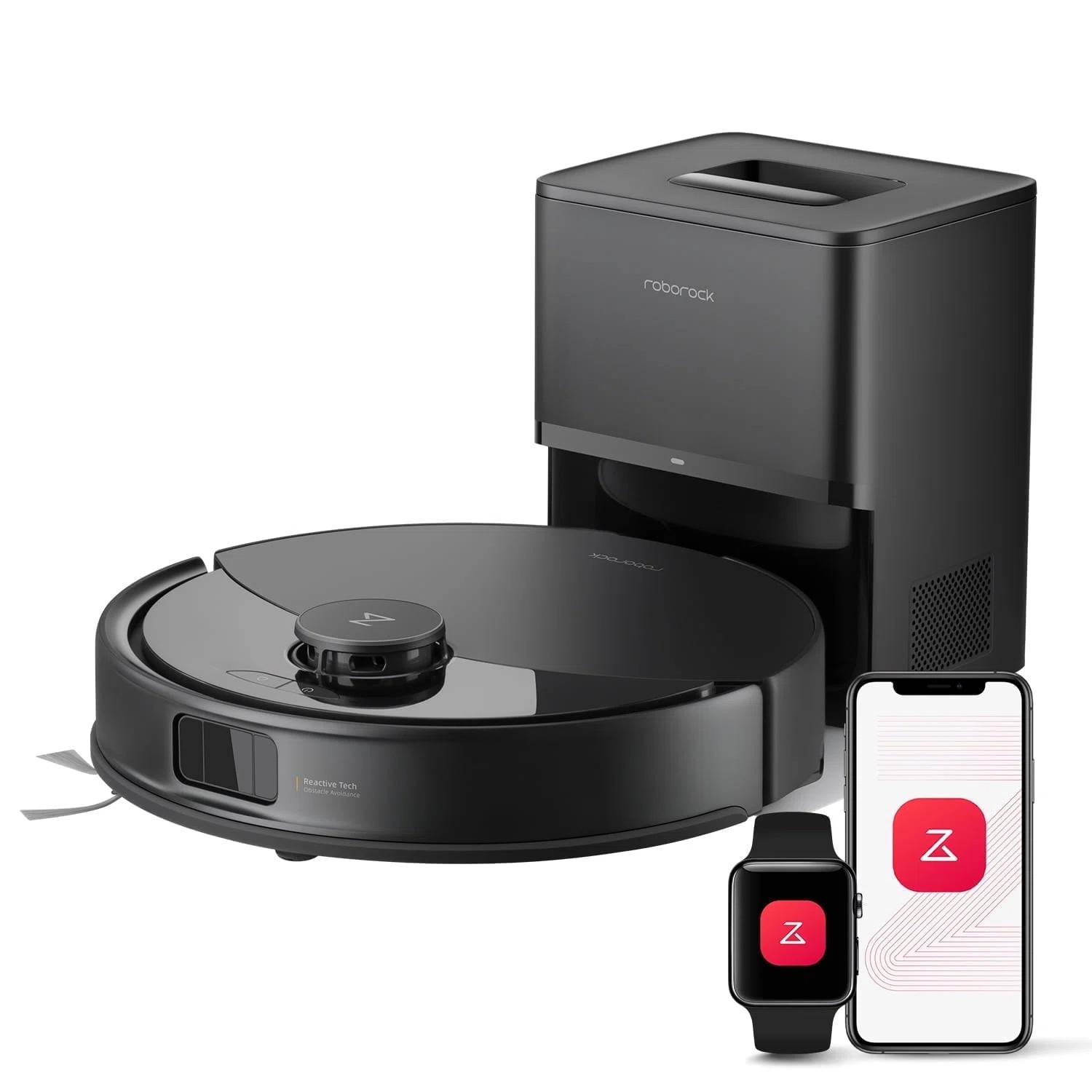 Roborock Q10 X5+ Robot Vacuum and Mop,  Self-Emptying,  10,000Pa Suction, Obstacle Avoidance Robo... | Wayfair North America