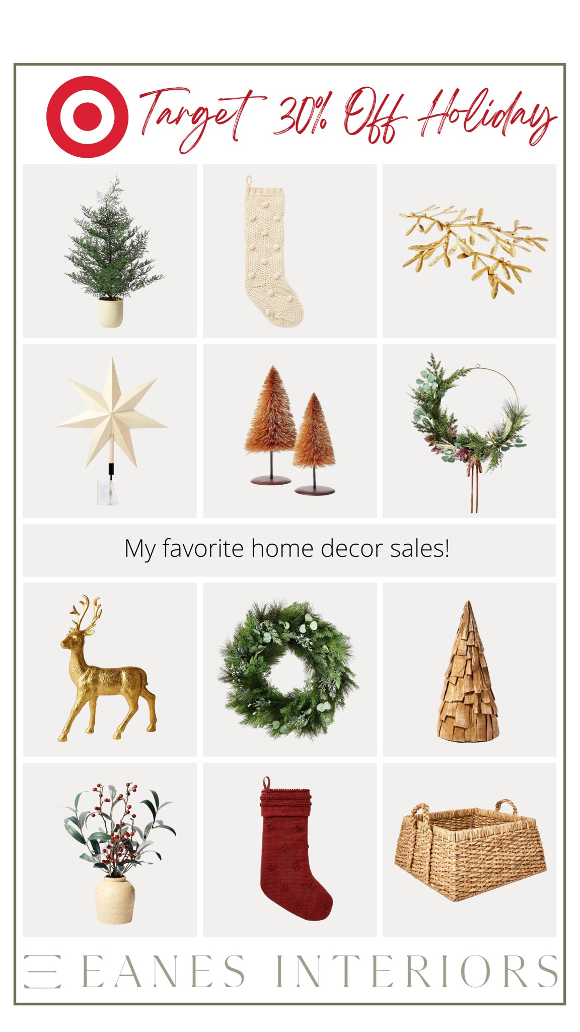 Great sale on holiday decor! 30% off at Target. Here are some of my favorites! 

#targetsale #holidaysale #holidaydecorsale #stockingsale #wreathsale 

#LTKSeasonal #LTKhome #LTKHoliday