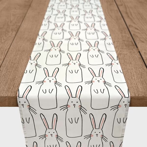 Gandara Rectangle Easter Cotton Table Runner | Wayfair North America