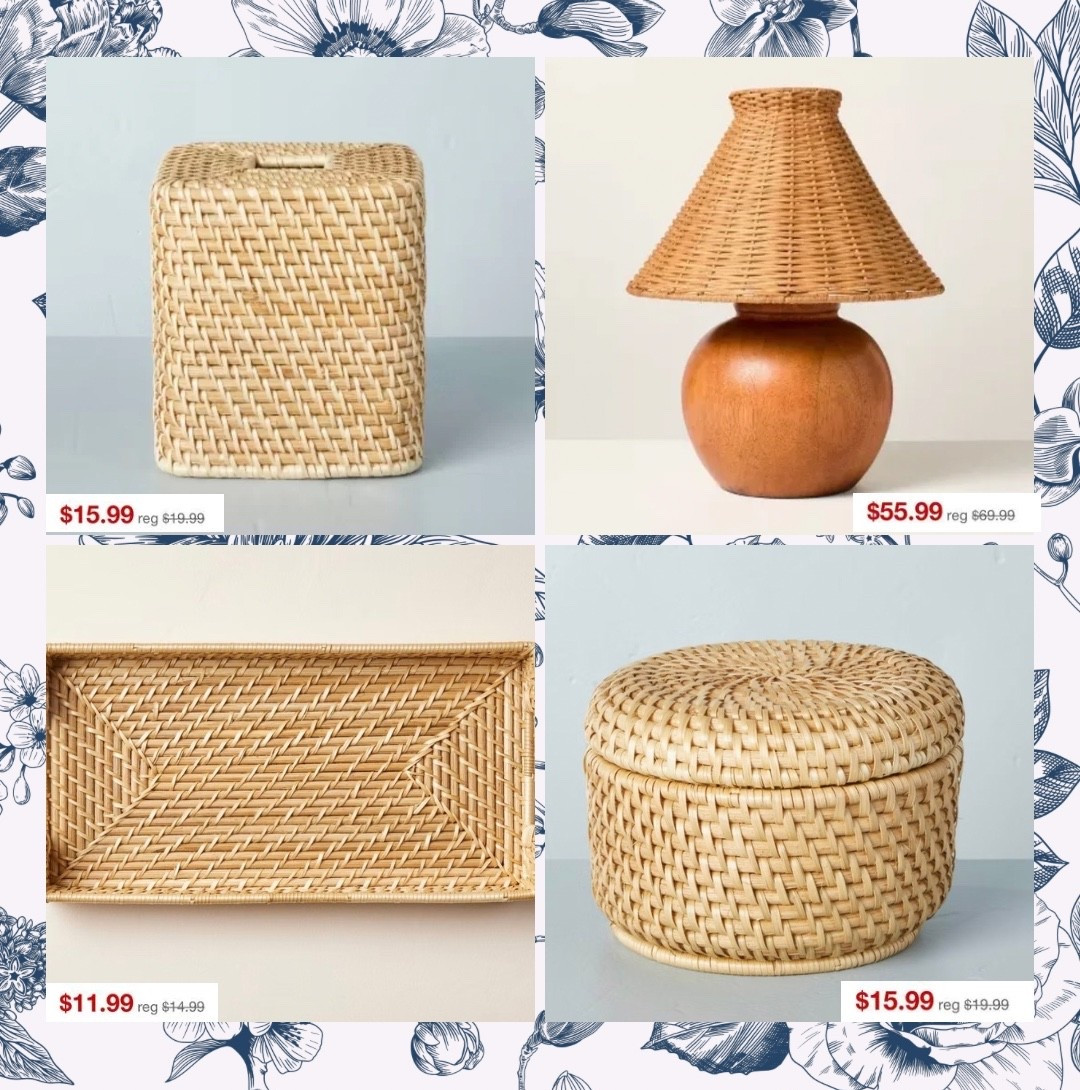 Rattan and woven home finds 

#LTKSaleAlert #LTKHome #LTKGiftGuide