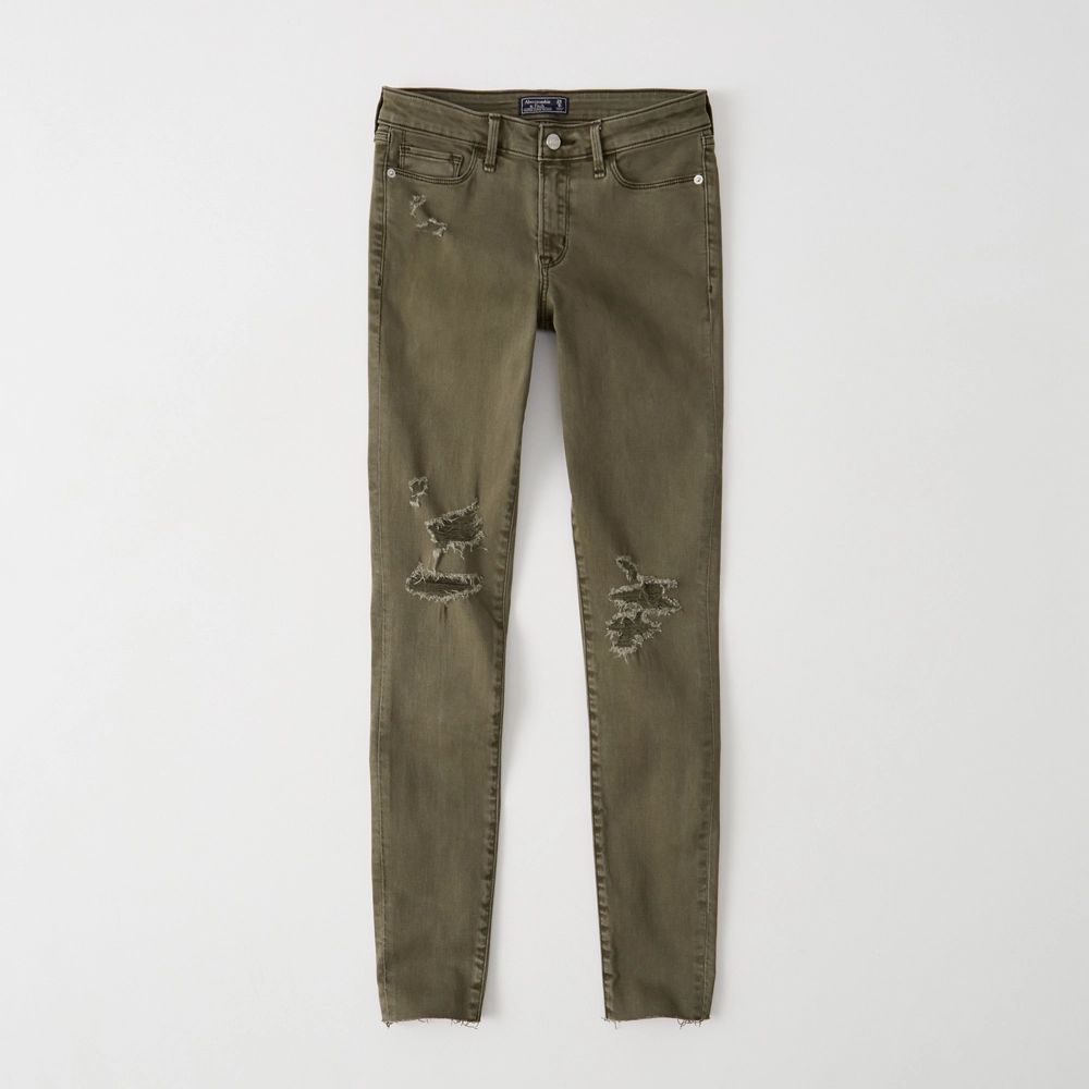 Low Rise Super Skinny Jeans | Abercrombie & Fitch US & UK