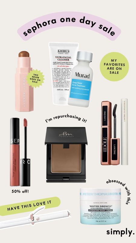 Here are my favorite products that are on deals on Sephora Presidents’ Day Sale

#LTKsalealert