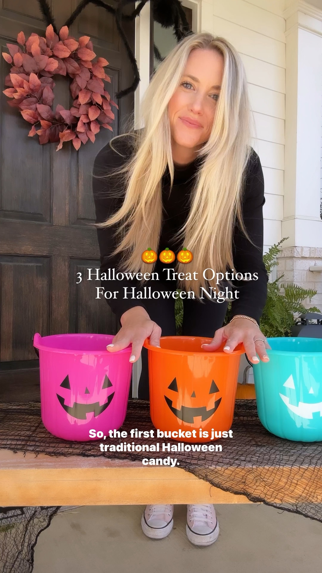 3 Treat Options to Offer Halloween Night 🎃  While it’s not expected, I think it’s really nice to offer options for kiddos with all different types of needs so everyone can enjoy trick-or-treating. 

#halloween #halloweencandy #halloweentips 