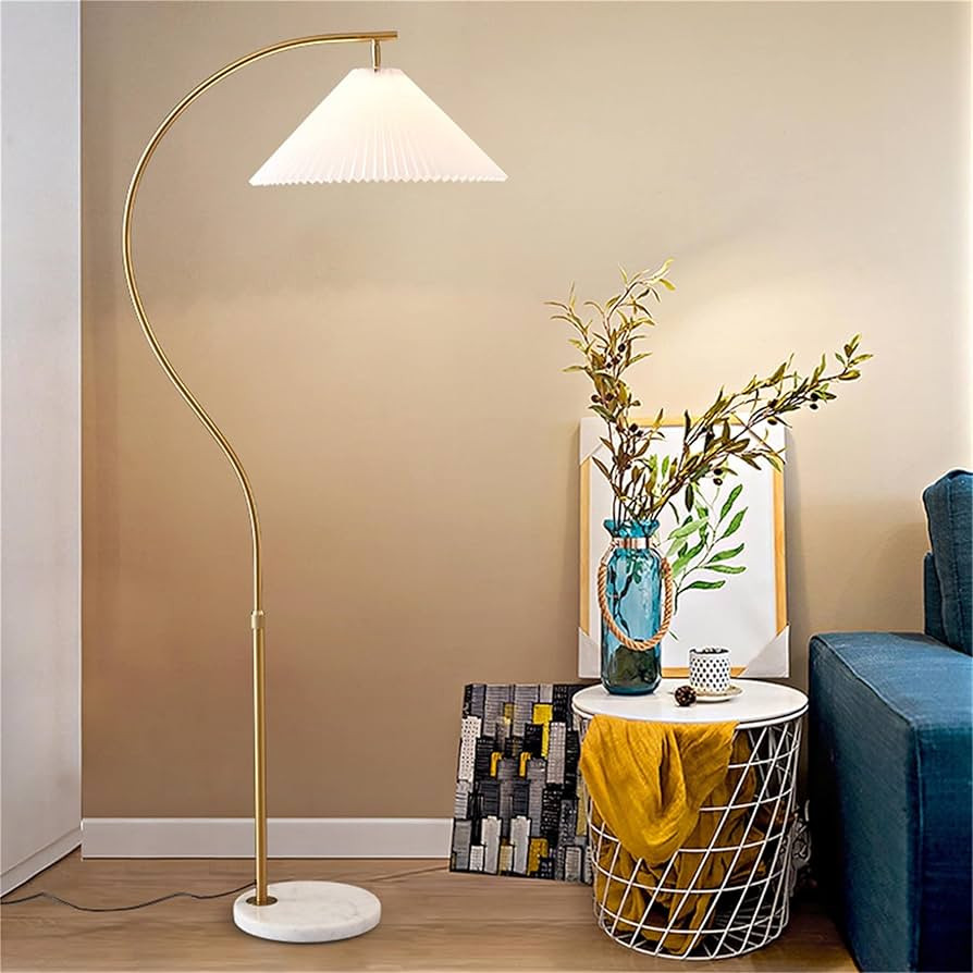 63 Inches Arched Floor Lamp for Bedrooms and Living Rooms Beige Modern Contemporary Bulbs Include... | Amazon (US)
