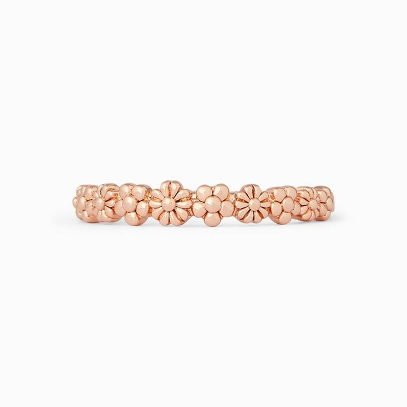 Floral Stacking Ring | Pura Vida Bracelets