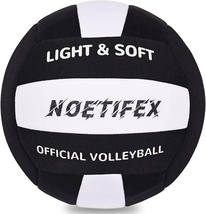 Soft Volleyball-Super Soft Fabric Light Volleyball for Indoor Practice Safe and Quiet Kids Youth ... | Amazon (US)
