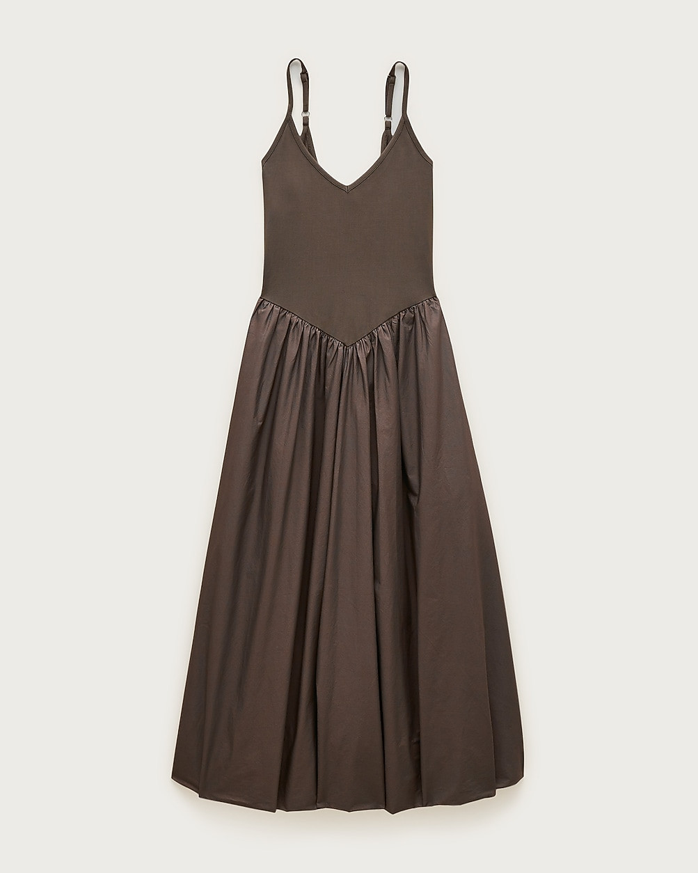 Basque-waist mixy dress | J. Crew US