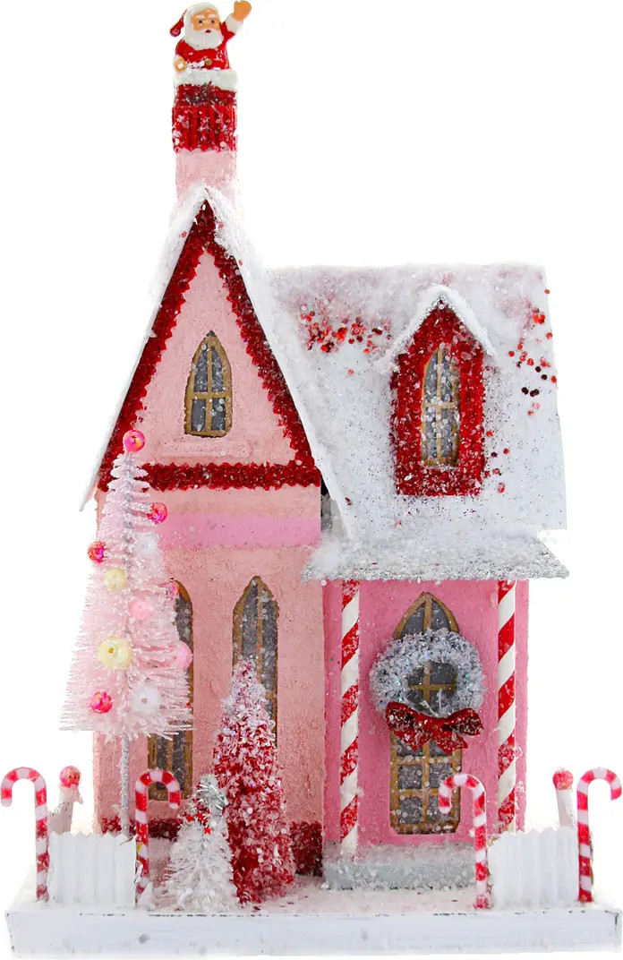 Candy Cane Cottage Holiday Decoration | Nordstrom