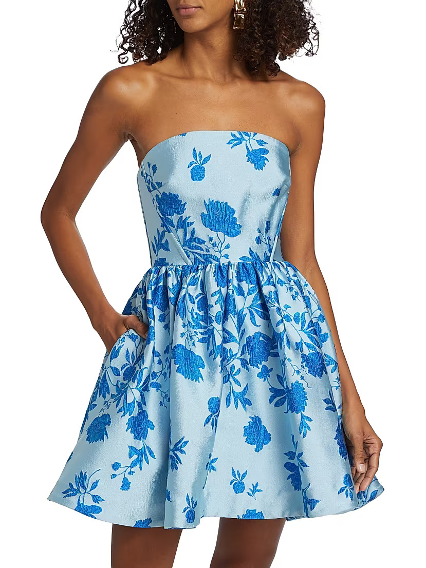 Kate Jacquard Minidress | Saks Fifth Avenue