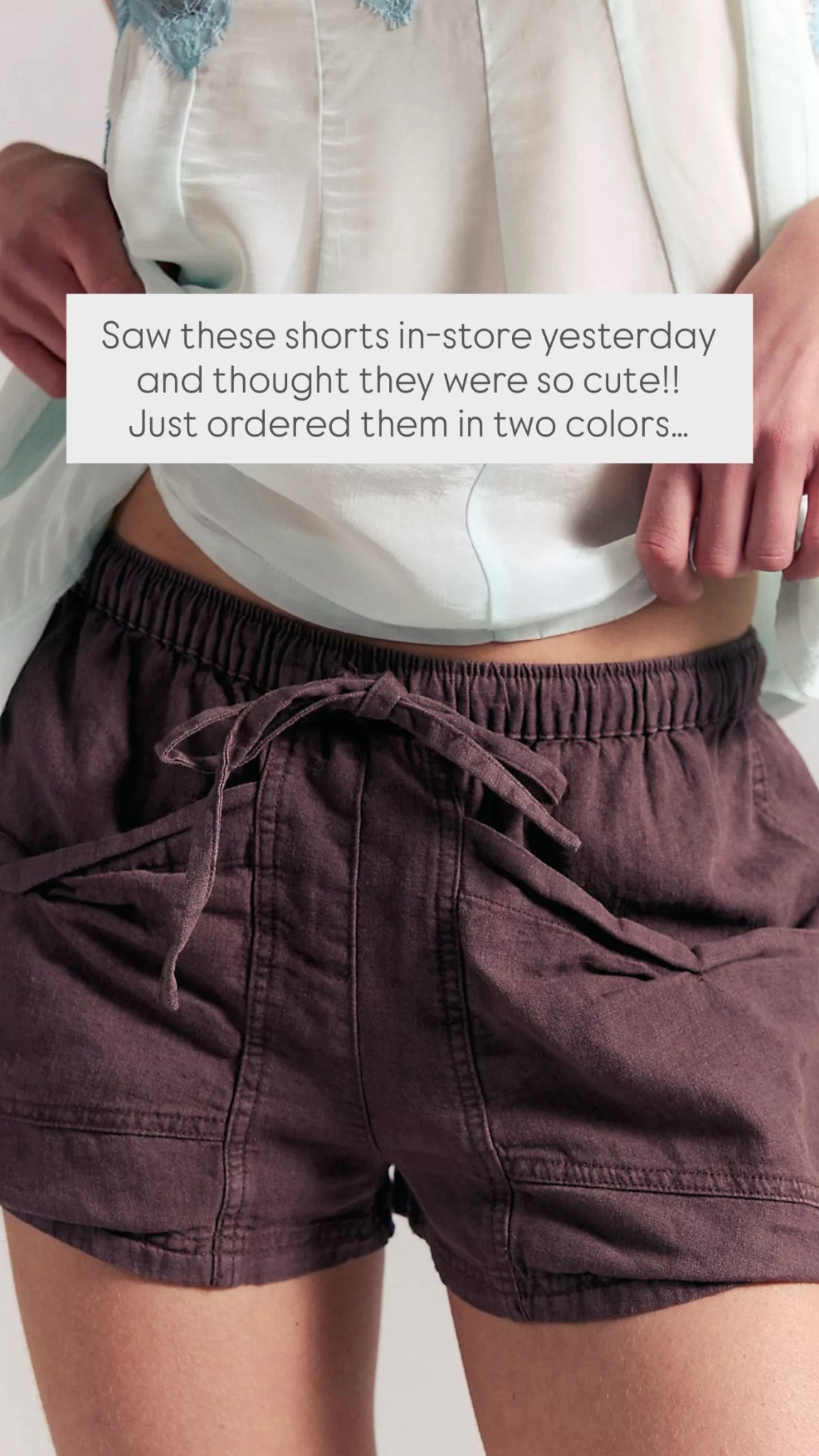 Saw these shorts in-store yesterday and thought they were so cute!! Just ordered them in two colors and picked up two cute striped t-shirts too… 

#LTKootd #LTKdayinmylife #LTKSeasonal