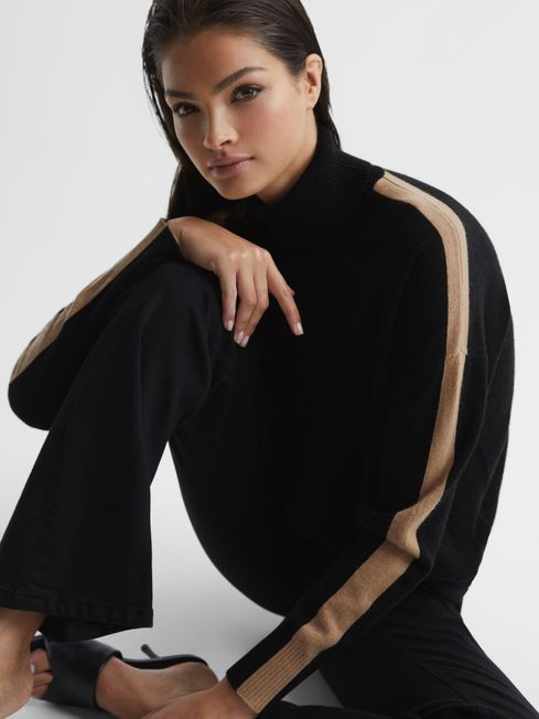 Nova
                    Knitted Roll Neck Jumper | Reiss UK