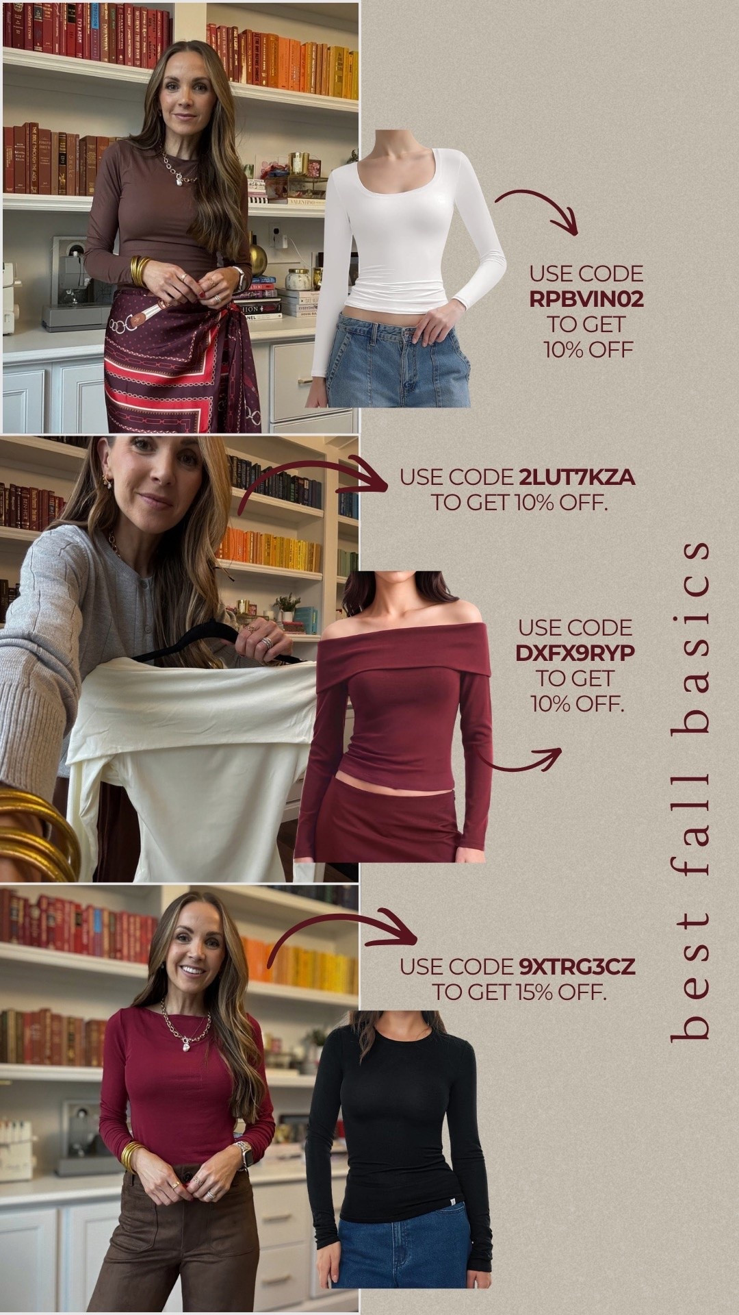 Best fall basics from Pumiey and C202 on Amazon!! Love these pieces as closet staples and for layering in the fall 🍂🤎

#LTKSeasonal #LTKSaleAlert