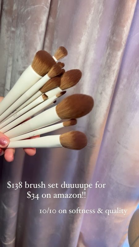 These makeup brushes are literally some of the best I’ve ever felt!!! So soft and the quality is 10/10! 

#LTKunder50 #LTKbeauty