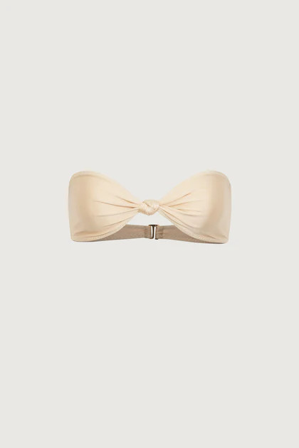 Knotted Bandeau Top (Light) | SAME