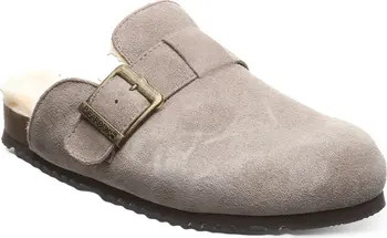 Nellie Suede Genuine Shearling Lined Clog - Wide Width | Nordstrom Rack