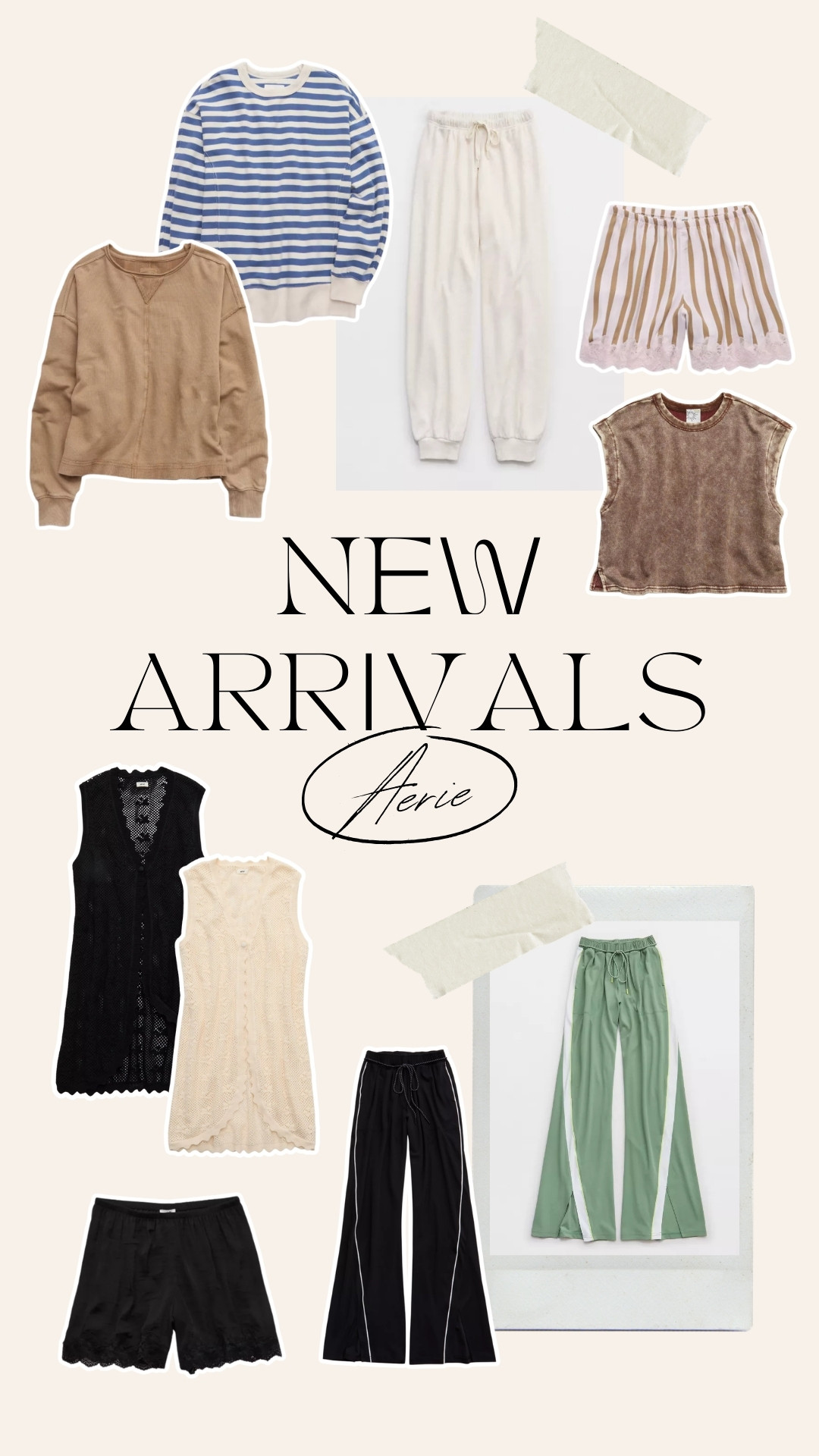 New Aerie arrivals just dropped + up to 50% off 🙌
So many comfy lounge pieces, cute sets, and everyday basics! 

 

#LTKootd #LTKSeasonal #LTKSaleAlert