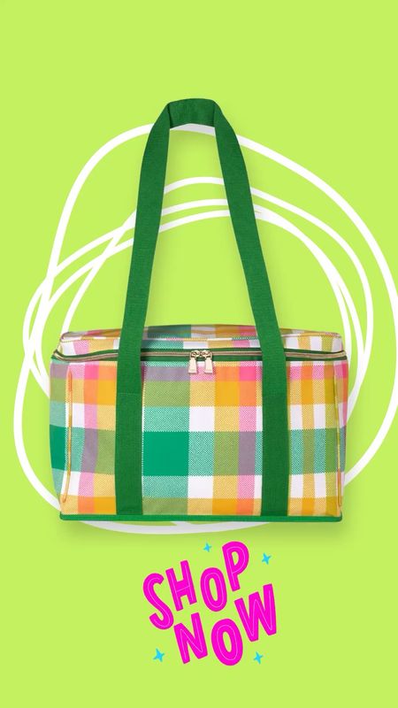 Isn’t this Kate Spade plaid, cooler bag so adorable? I love the bright colors! 

#LTKFind #LTKSeasonal #LTKGiftGuide