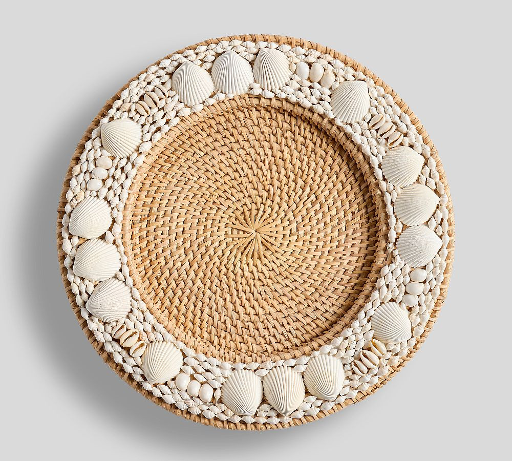 Tava Shell Chargers - Set of 4 | Pottery Barn (US)