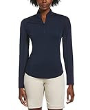 PGA TOUR Women's 1/4 Zip Long Sleeve Sun Protection Golf Shirt | Amazon (US)
