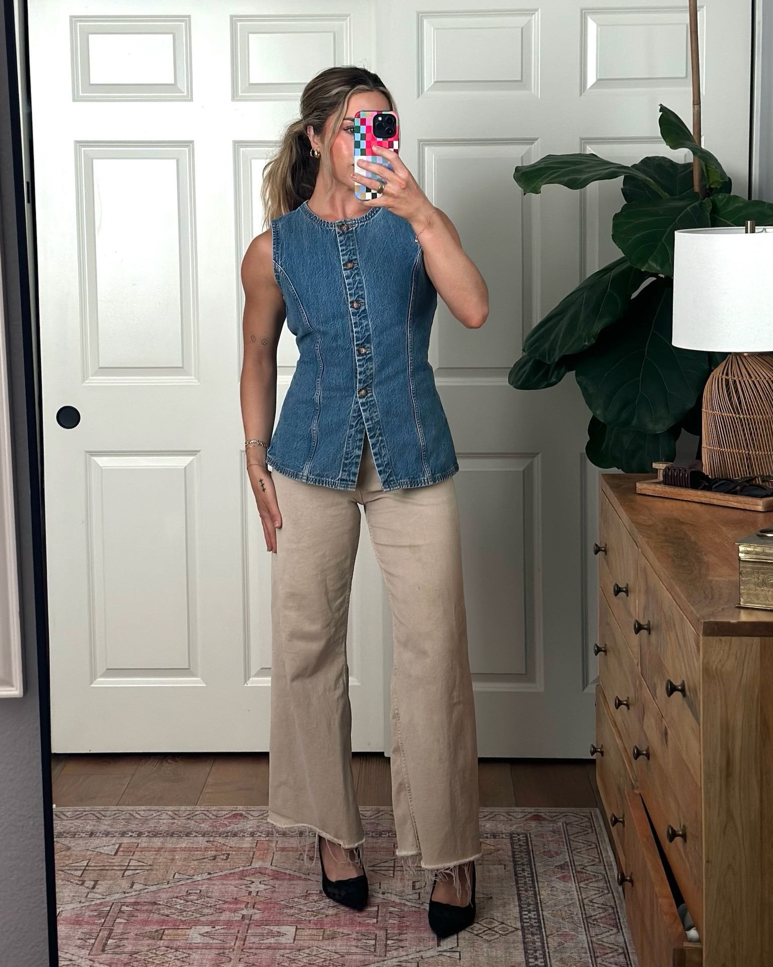 This denim top from Abercrombie is absolutely perfect for fall, wearing a size small!

#LTKStyleTip #LTKSeasonal #LTKFindsUnder100