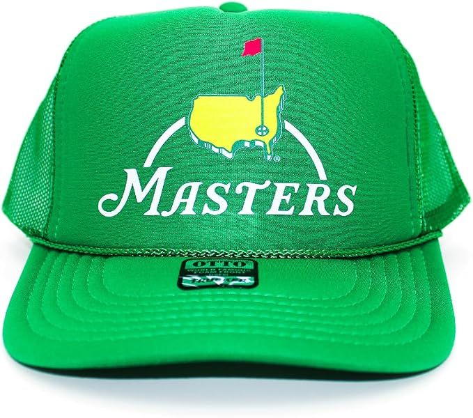 Masters Golf Tournament Original Trucker Hat - Augusta Trendy Vintage Foam Country Western Fishin... | Amazon (US)