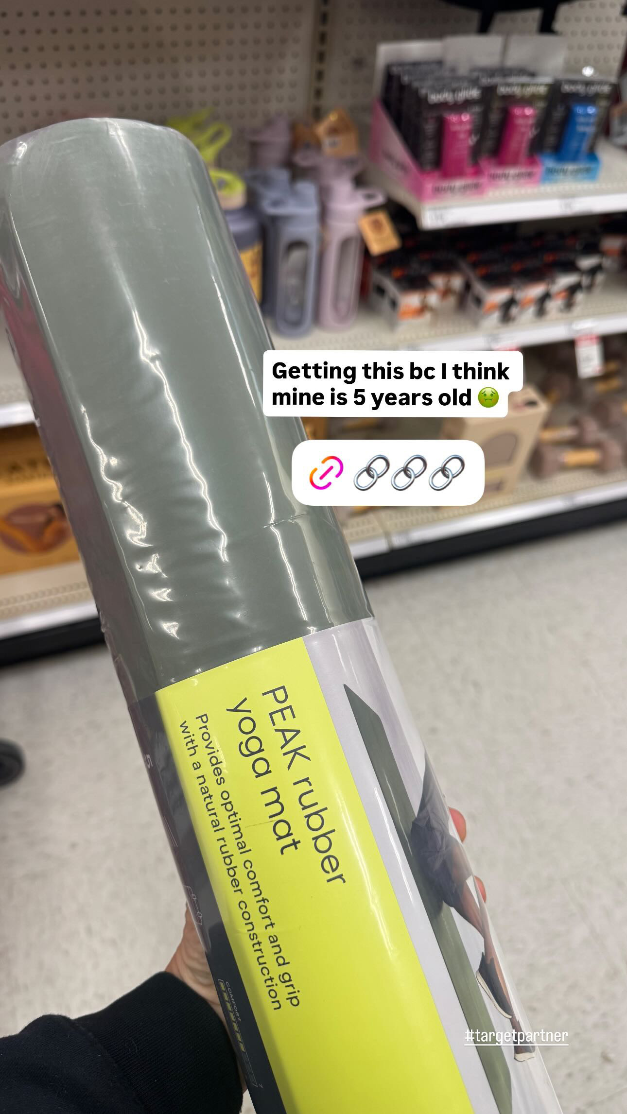 Needed a new mat 

 #LTKfitnessgoals