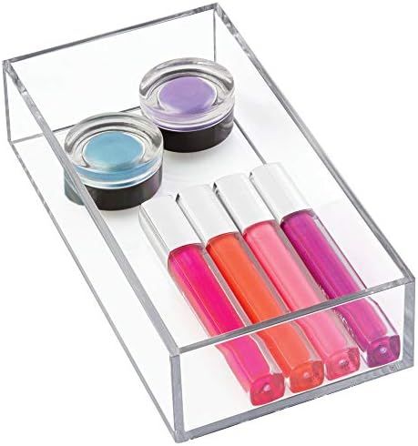 iDesign Clarity Plastic Drawer Organizer, Storage Container for Cosmetics, Makeup, and Accessorie... | Amazon (US)