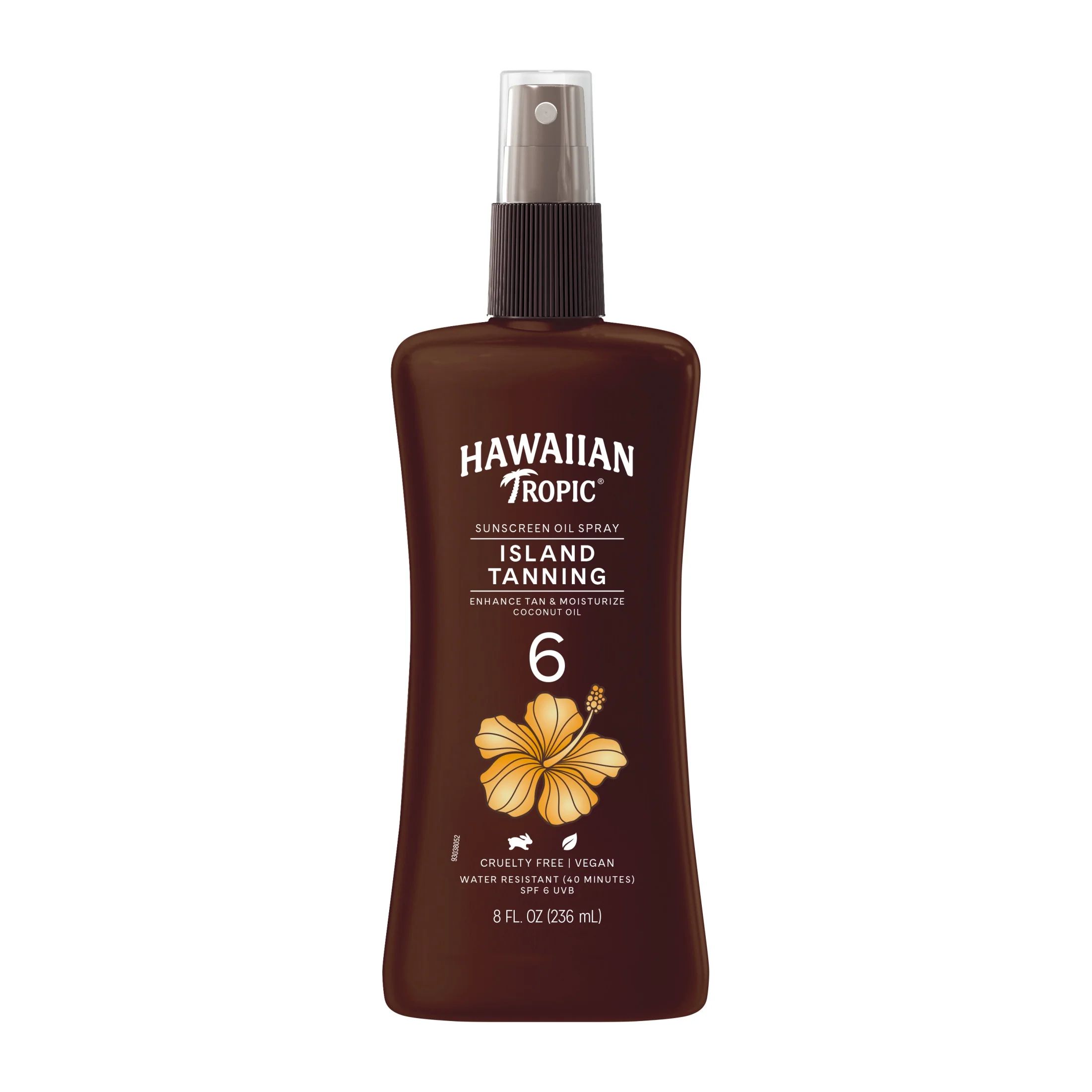Hawaiian Tropic Island Tanning Oil 6 SPF Sunscreen Spray, 8oz, Enhance Tan & Moisture | Walmart (US)