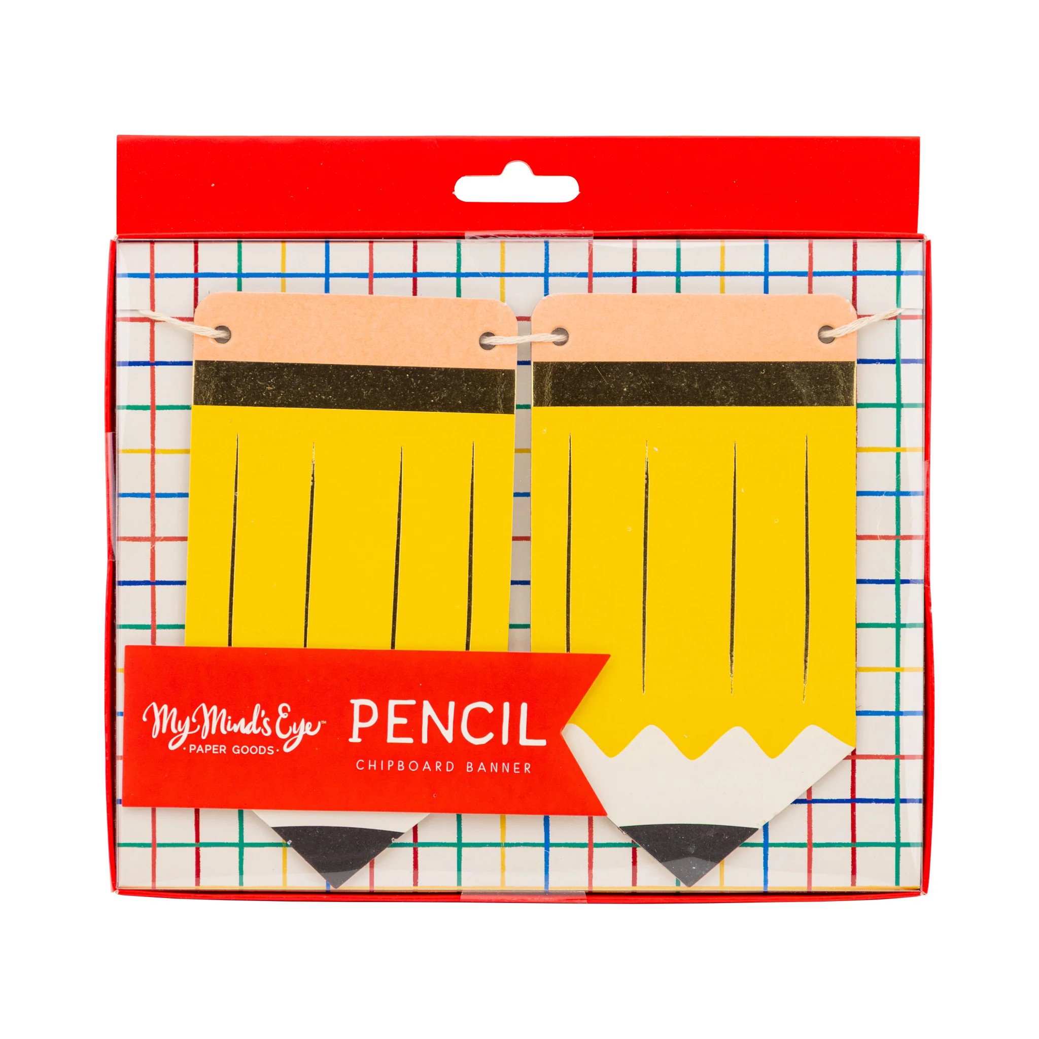 Chipboard Pencils Banner | My Mind's Eye