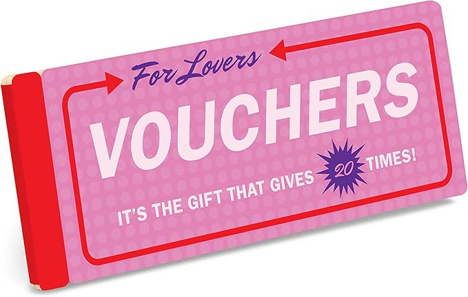 Knock Knock Vouchers for Lovers - Love Coupons Book for Boyfriend, Girlfriend, Spouses & Partners... | Amazon (US)