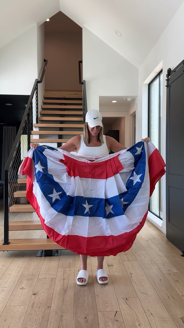 Getting our backyard ready for 4th of July celebrations with this pack of four…