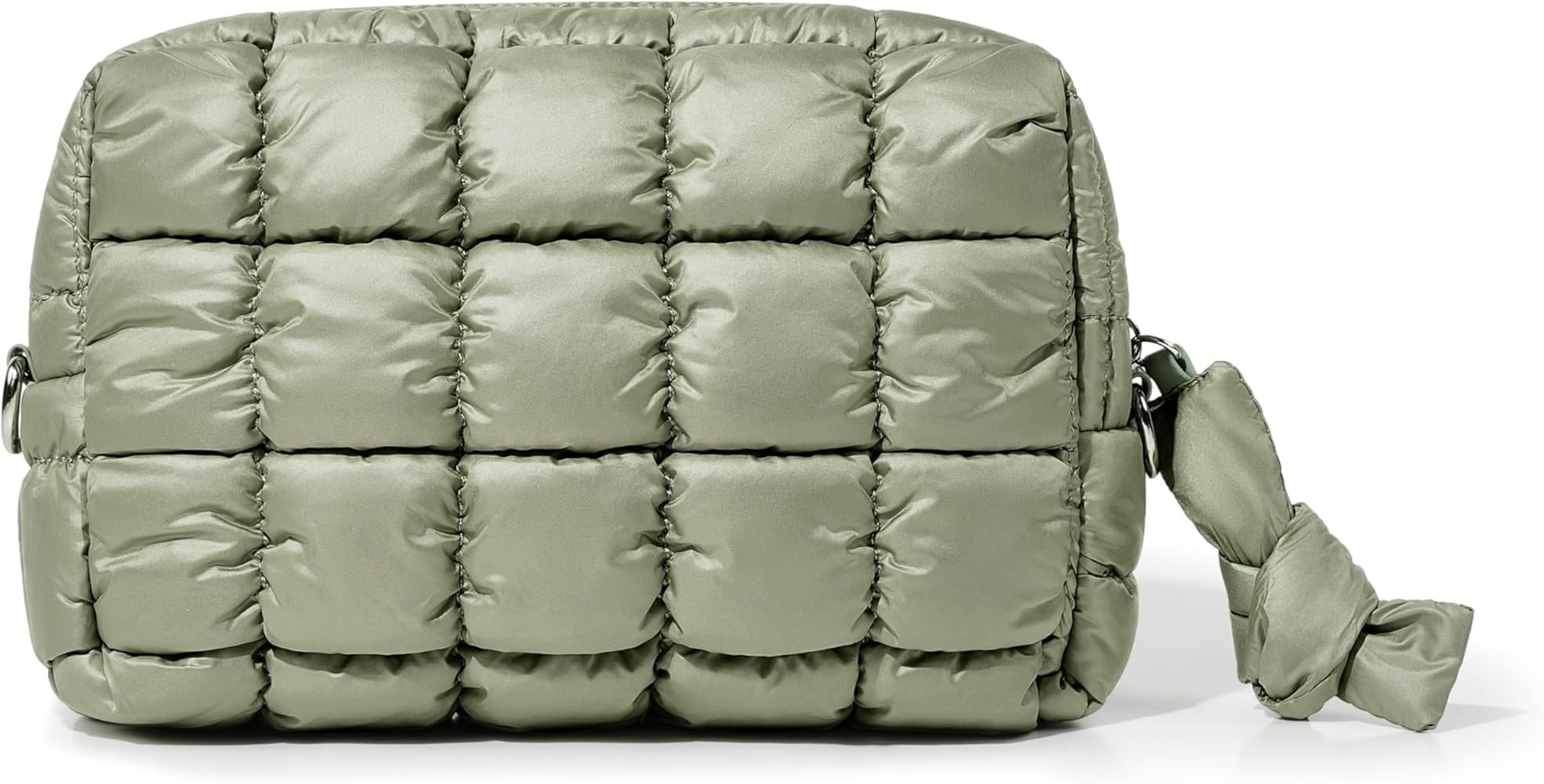 Yarnic Quilted Makeup Bag Cosmetic Bag, Travel Toiletry Bag for Women, Cute Makeup Bag Organizer ... | Amazon (US)