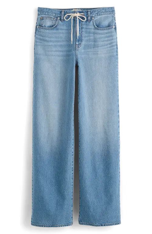 Madewell Superwide Leg Jeans in Hambley Wash at Nordstrom, Size 26 | Nordstrom