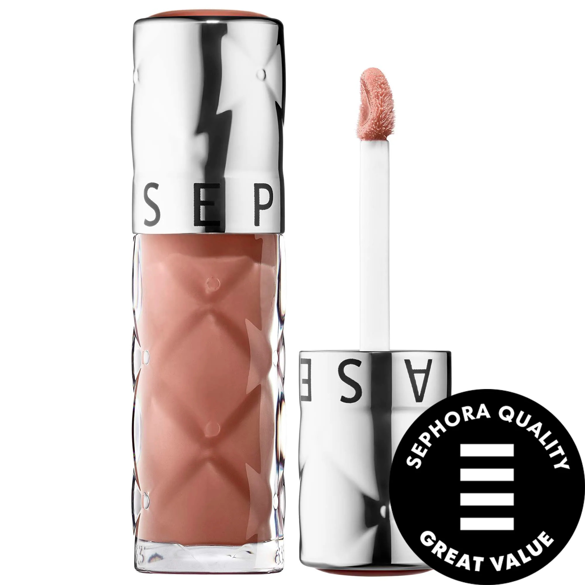 SEPHORA COLLECTION Outrageous Plump Hydrating Lip Gloss 2 XXL Nude 0.2 oz/ 6 mL | Sephora (US)