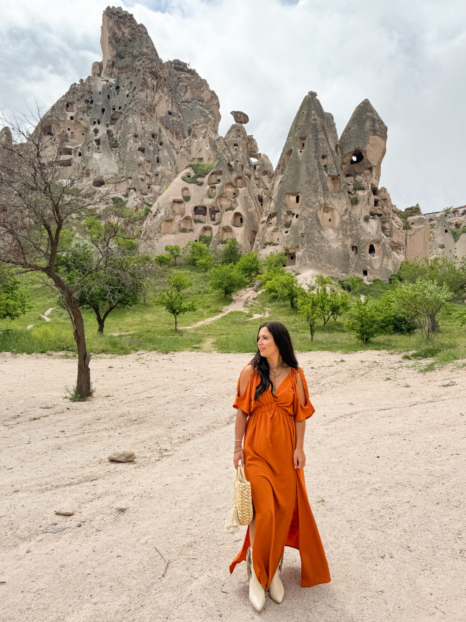 Love this AMAZON find!! This dress is so beautiful and comfortable I now have it in three colors 🙌😂
TTS wearing size small 
The sleeves tie at the top making it adjustable 
Length is perfect! 5’2 

#LTKTravel #LTKSeasonal #LTKFindsUnder50