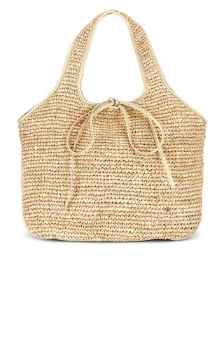 florabella Cadiz Lux Soft Tote in Natural & Gold from Revolve.com | Revolve Clothing (Global)