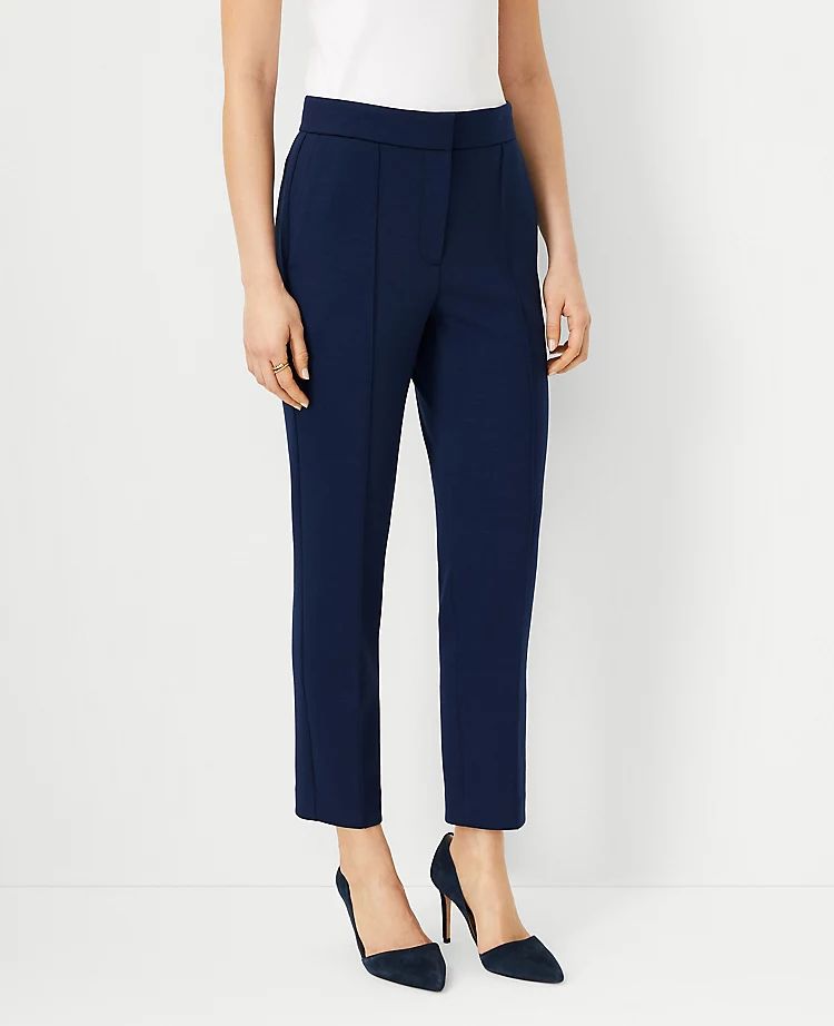 The Eva Ankle Pant in Double Knit | Ann Taylor (US)