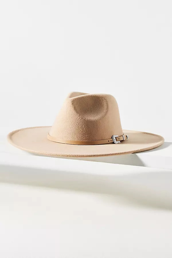 Felt Buckle Fedora | Anthropologie (US)